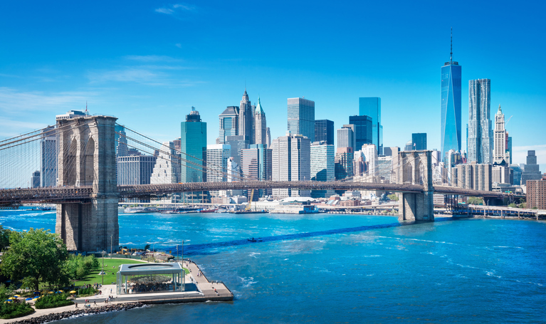 New York Skyline from Hudson River